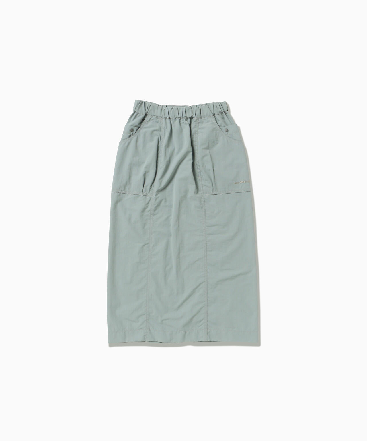 crinkled nylon skirt (W)