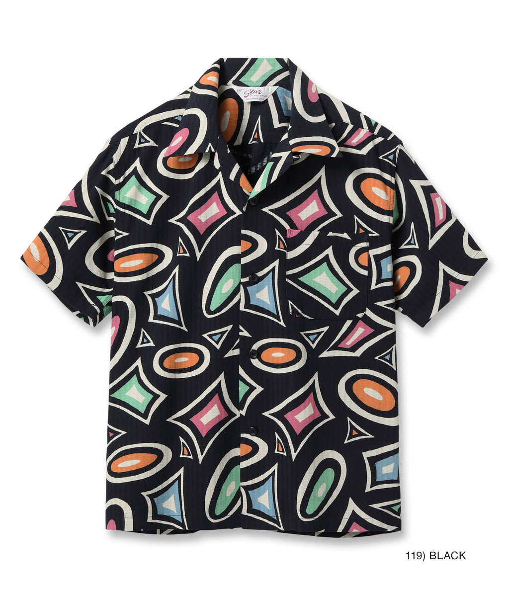 Dobby Cotton Open Shirt Modern