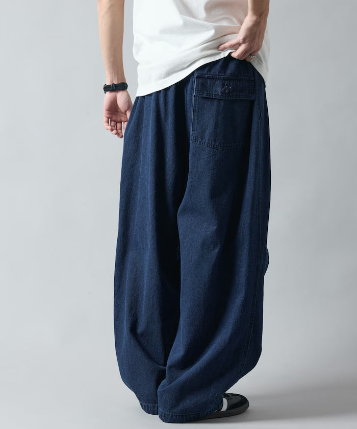 Wide Silhouette Military Circus Pants Snow Pants [Limited Edition]