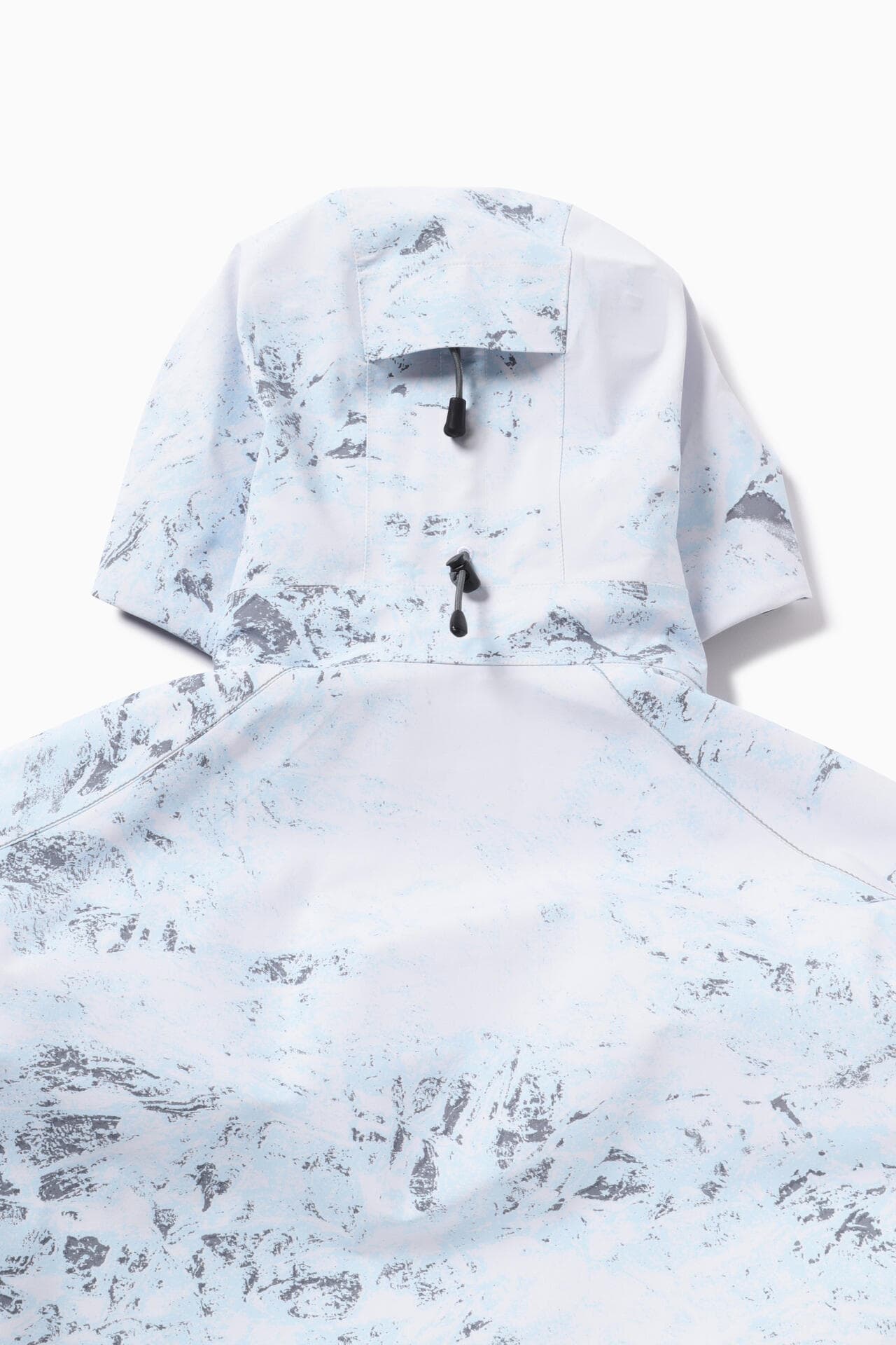 printed PERTEX SHIELD rain jacket