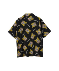 Levitated Girl Open Collar Shirt