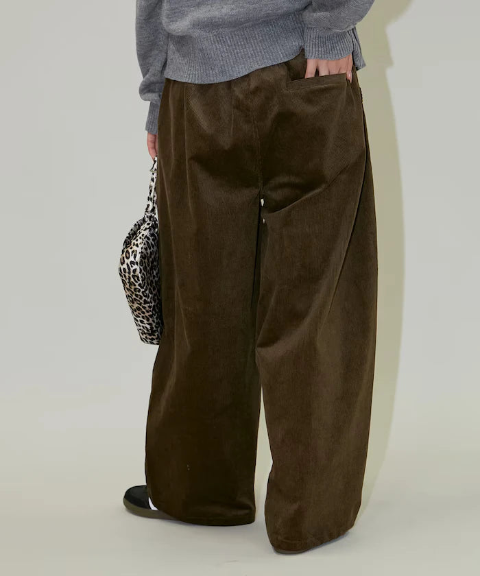 Wide Corduroy Easy Pants [Limited Edition]