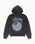 8 BALL HOODIE GARMENT DYED