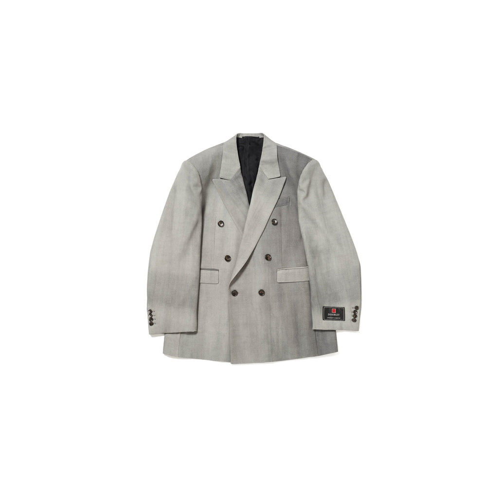 FADED SPRAY-DYE DOUBLE JACKET