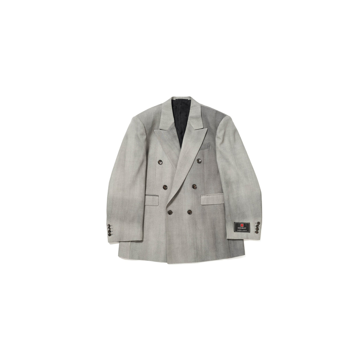 FADED SPRAY-DYE DOUBLE JACKET