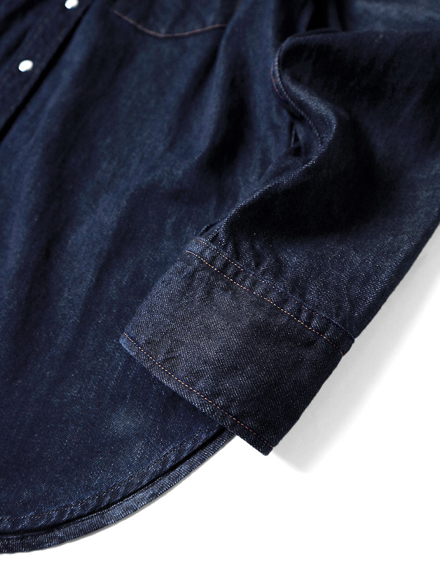 8oz Denim Husky Western Shirt