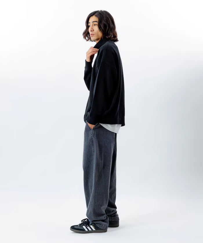Relaxed Fit Easy Care Washable Turtleneck Knit