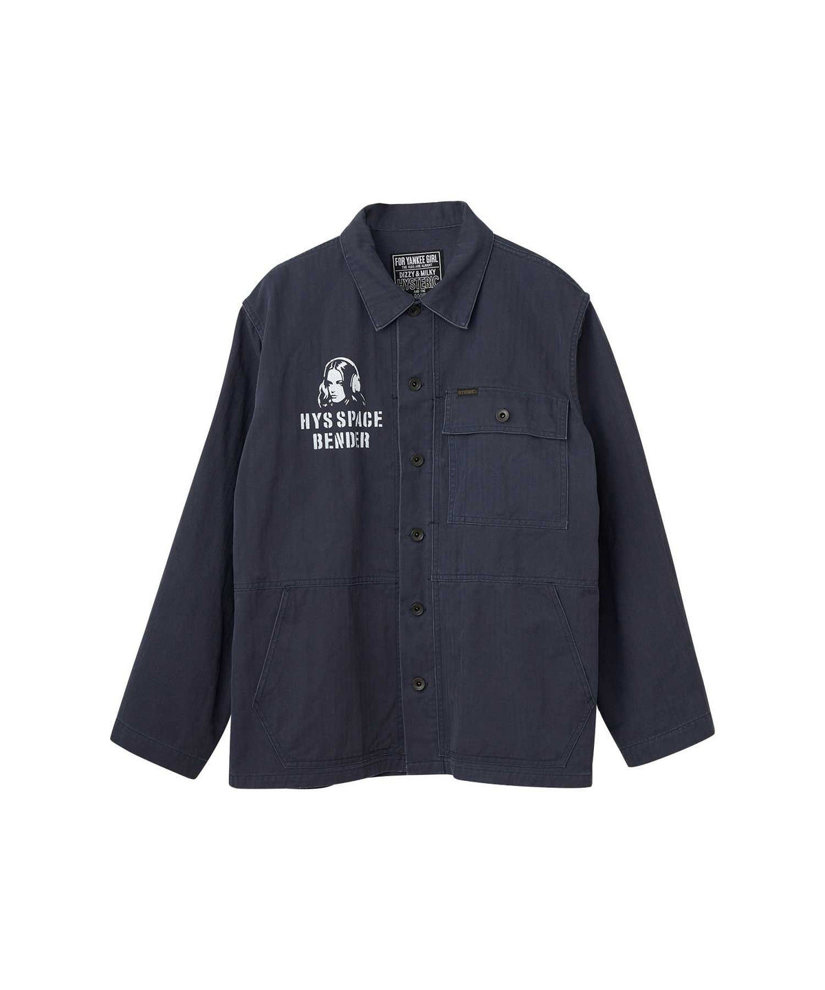 HYS SPACE BENDER M-44 HBT Shirt Jacket