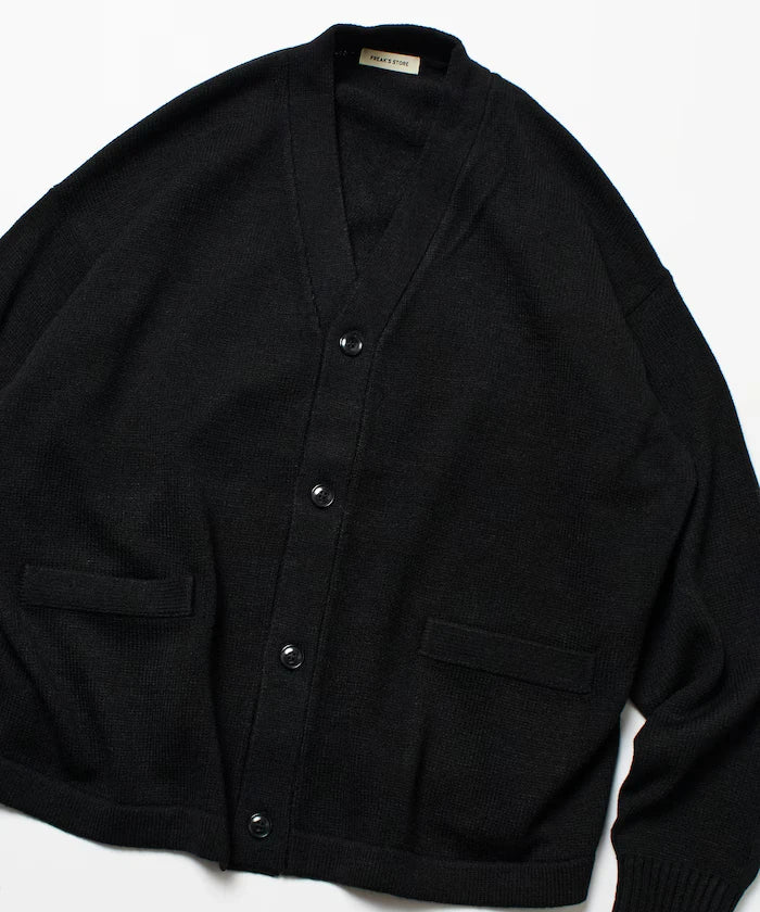 Relaxed Fit Easy Care Washable V-Neck Cardigan