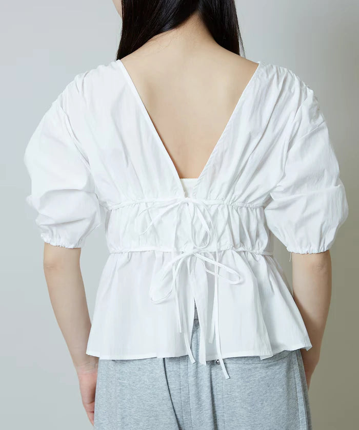 2WAY Shirring Blouse Limited Edition