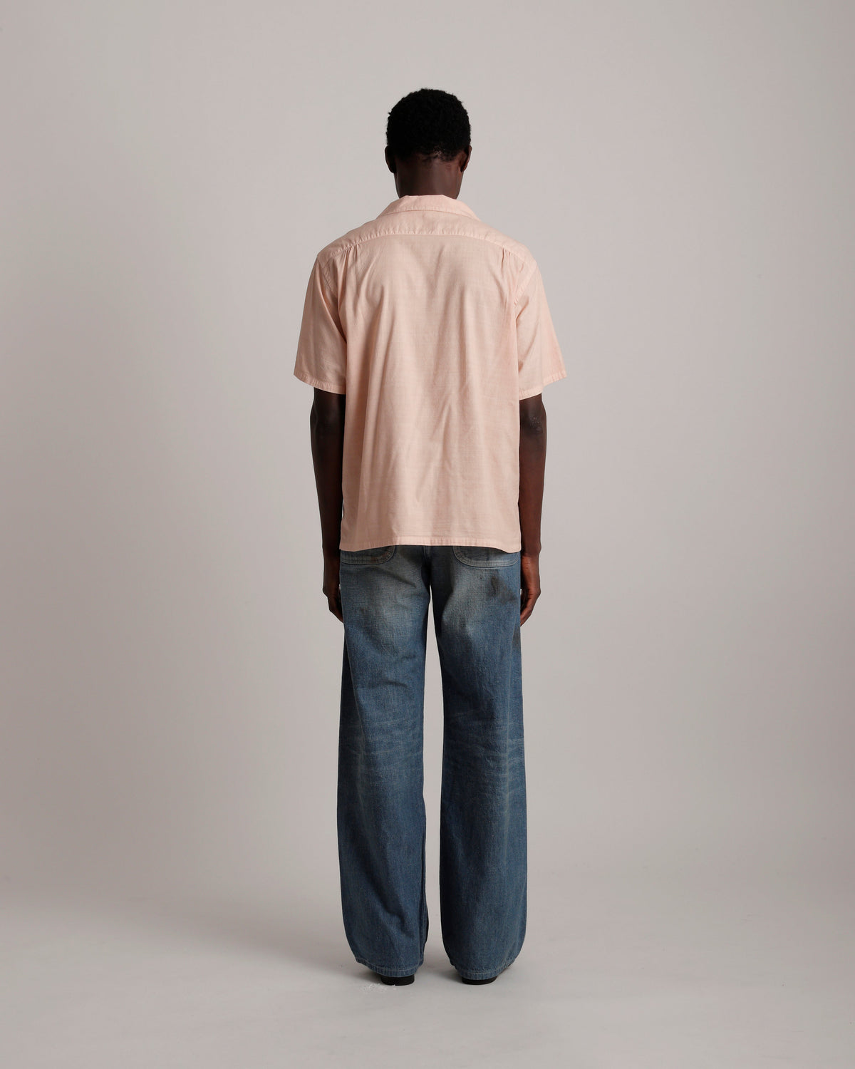 LOT.113 OPEN COLLAR SHIRT