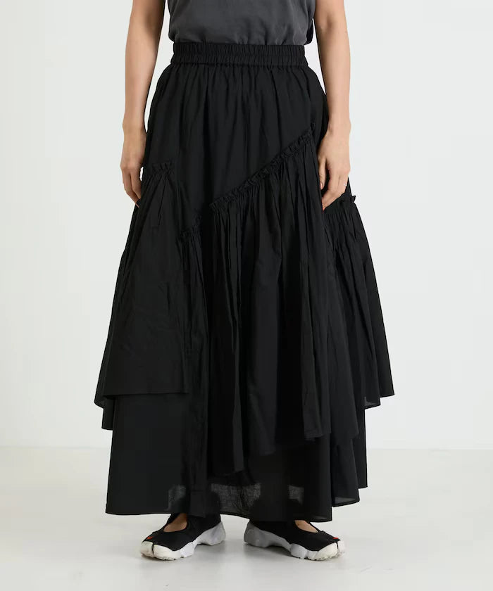 India Frill Maxi Gathered Skirt