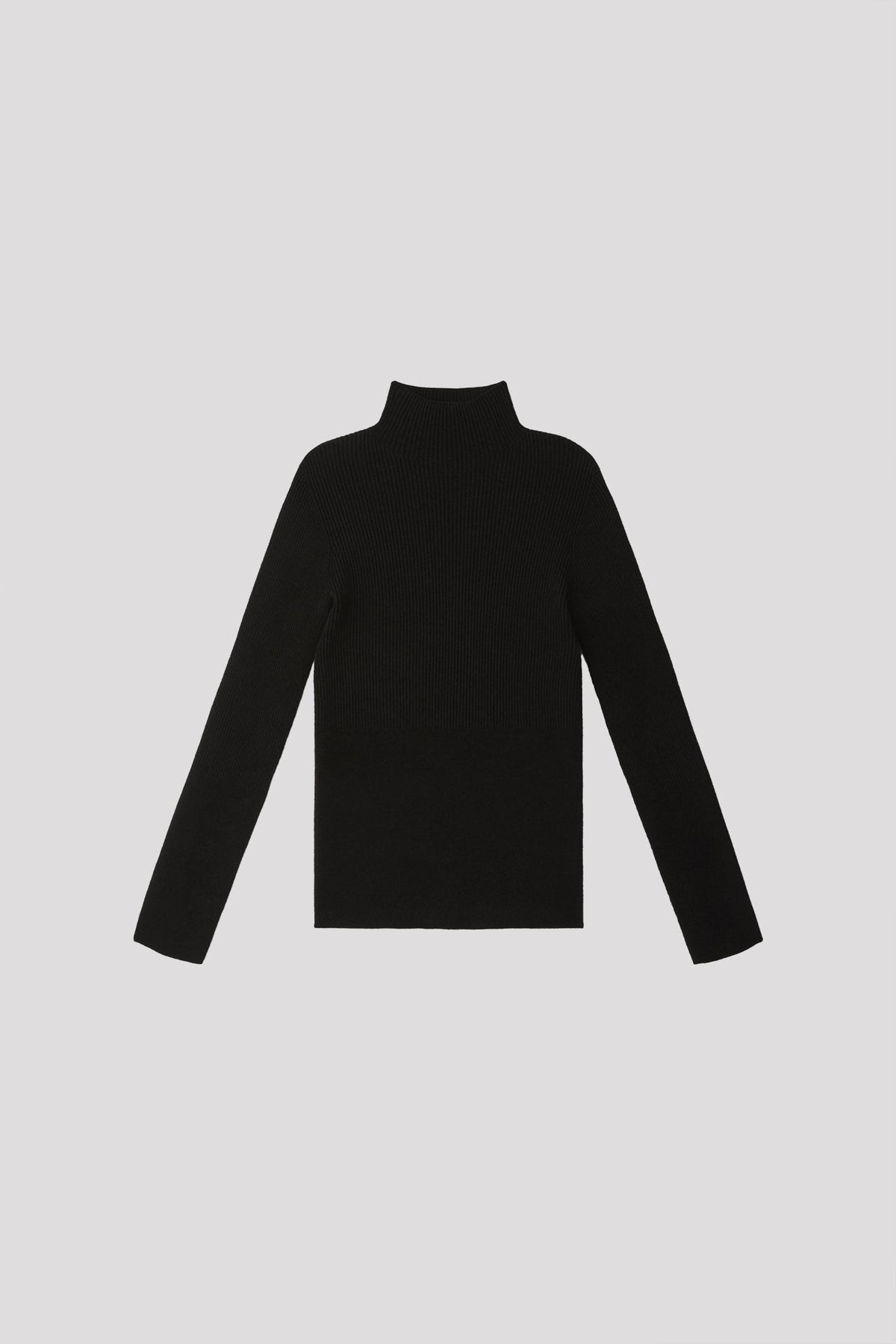 PORTRAIT VELVET MOCKNECK TOP