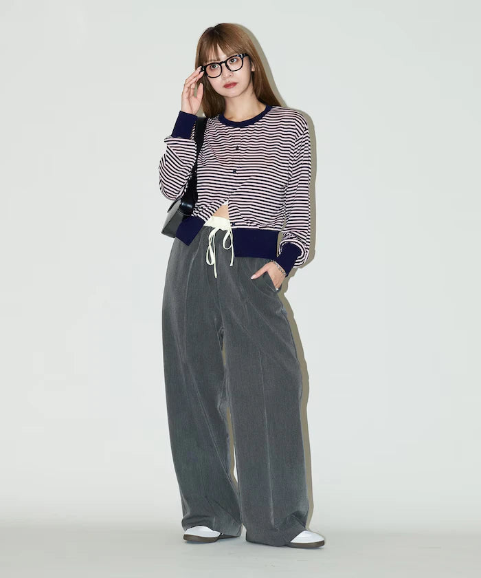 West Shearing Panel Easy Slacks Pants Limited Edition