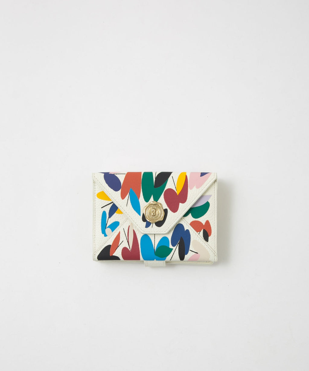 SHOGO SEKINE Collaboration Bi-fold Wallet Ivory SFO-SKN#22