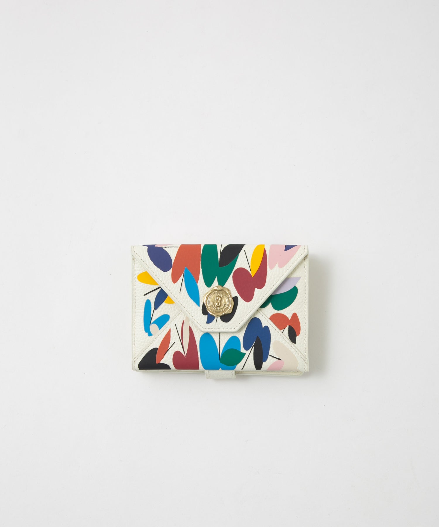 SHOGO SEKINE Collaboration Bi-fold Wallet Ivory SFO-SKN#22