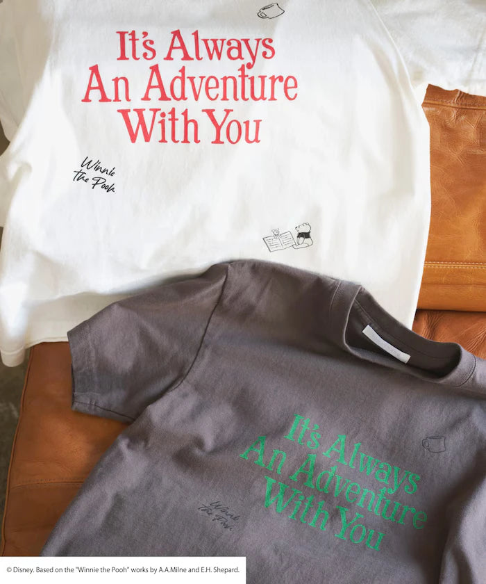 Winnie-the-Pooh Message Print T-Shirt