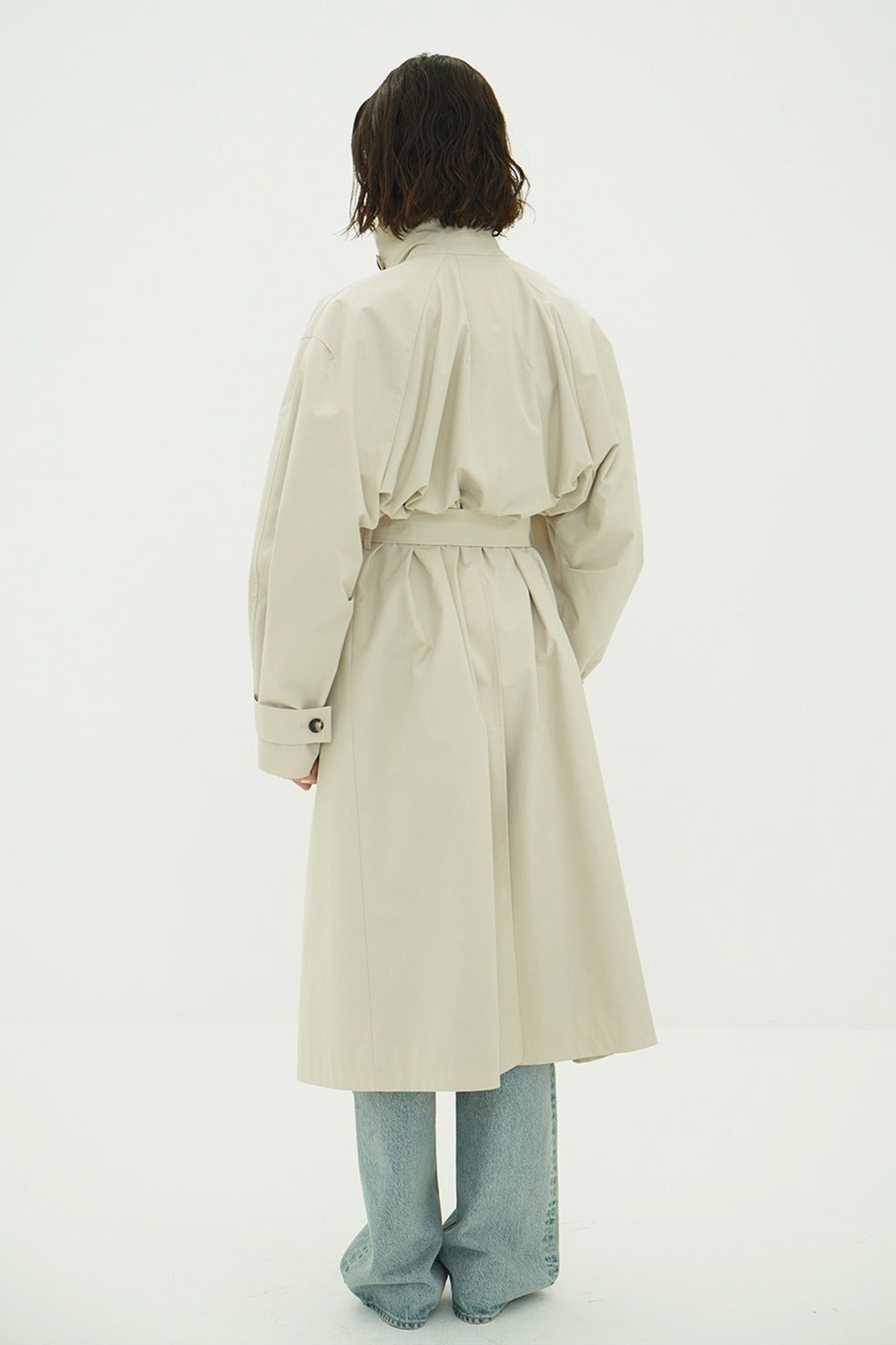 BULKY LINE STAIN COAT