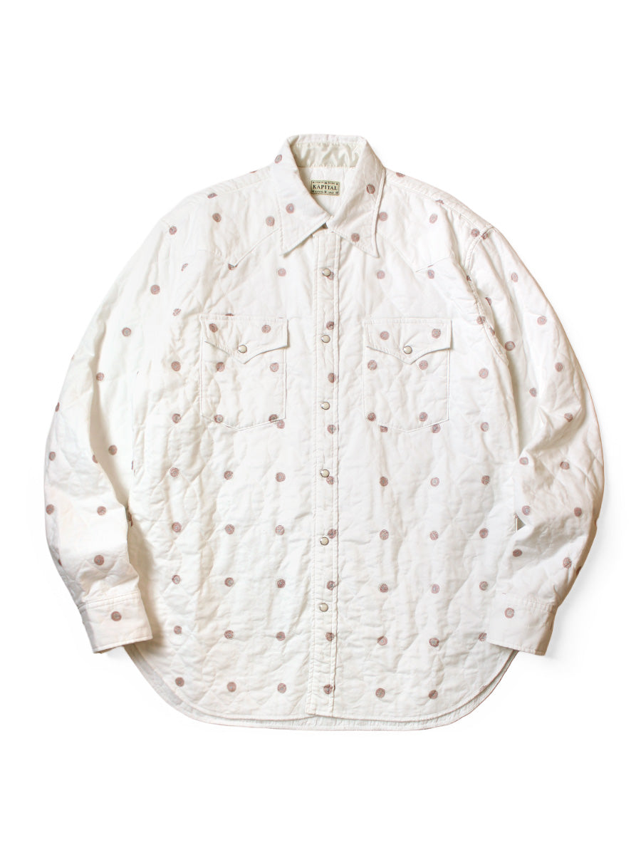 Cotton Quilting Bean Pattern pt Husky Western ...