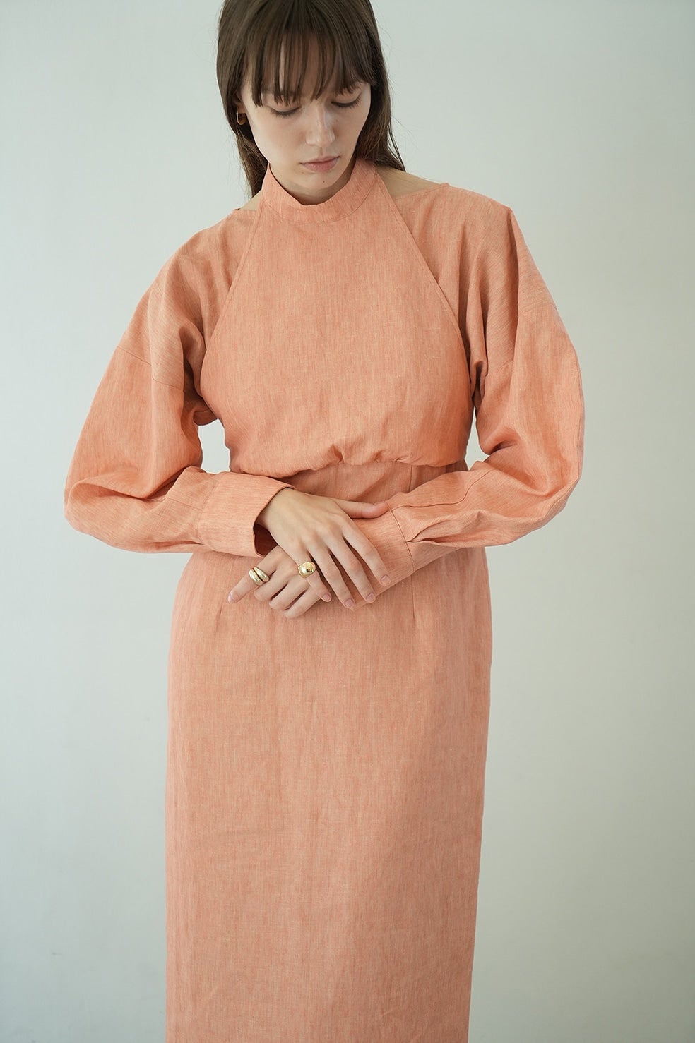 HALTER LAYERED ONEPIECE