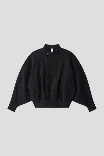 HYPHA STAND-UP COLLAR BOMBER JACKET