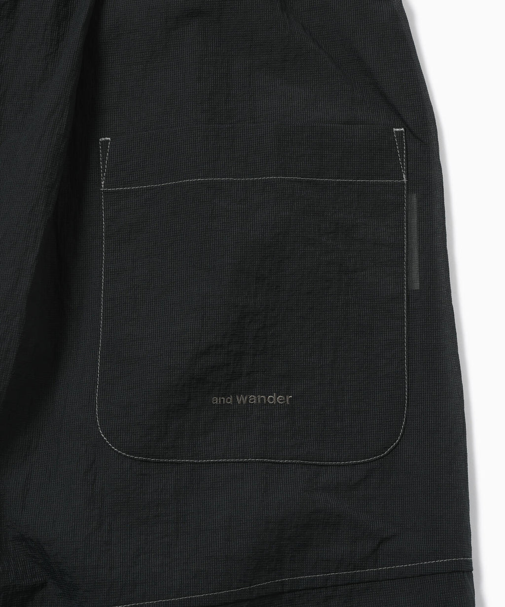 sheer ripstop long shirt (W)