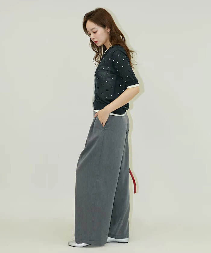 2-pleat slacks pants limited edition