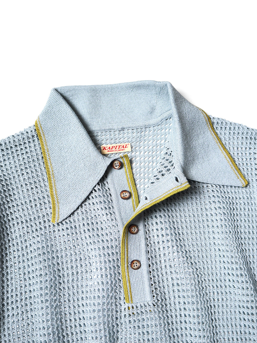 12G Mesh Knit Carol Polo