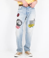 HYSTERIC DAYS 50'S XX Straight Denim Pants