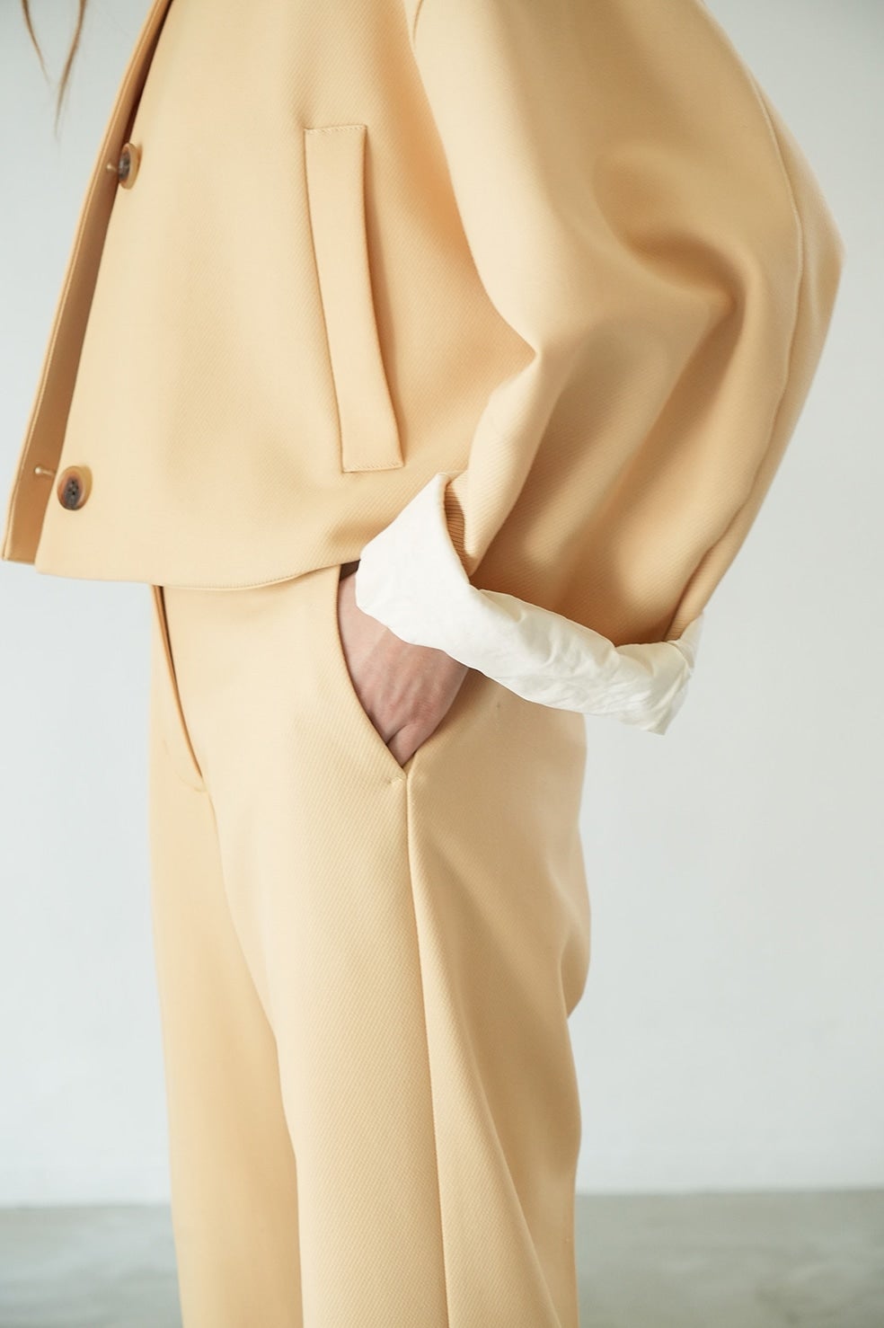 LOW WAIST STRAIGHT PANTS