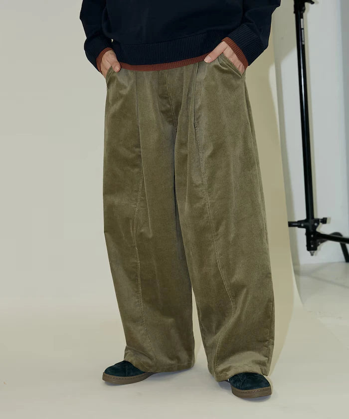 Wide Corduroy Easy Pants [Limited Edition]