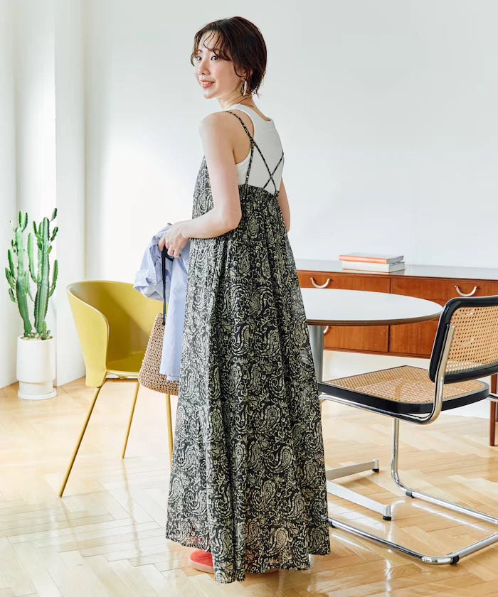 Indian Paisley Cami Dress