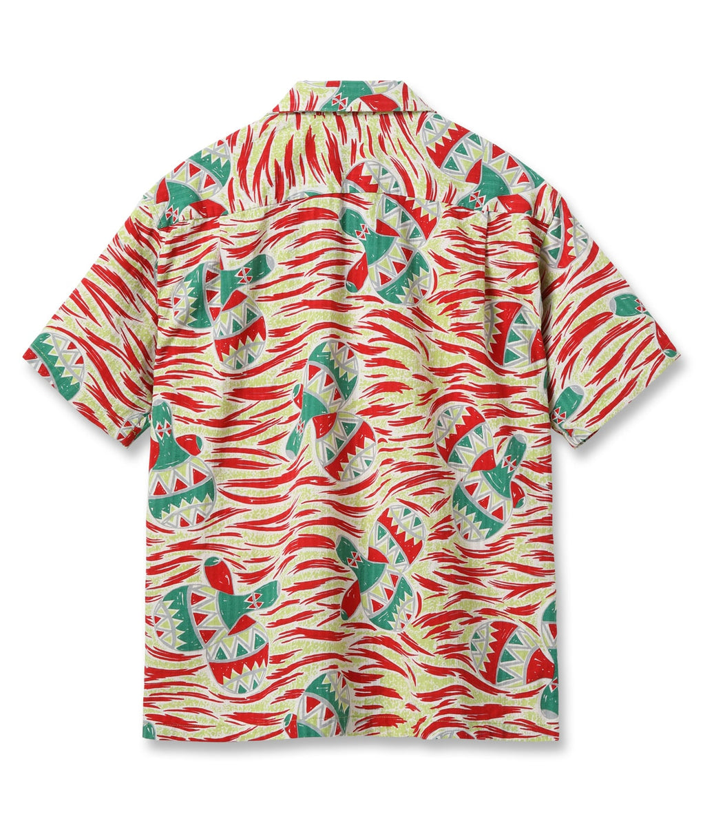DOBBY COTTON OPEN SHIRT “MARACAS”