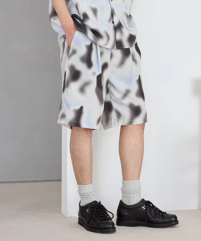Pattern Easy Shorts / Allover Design Short Pants / Setup Compatible