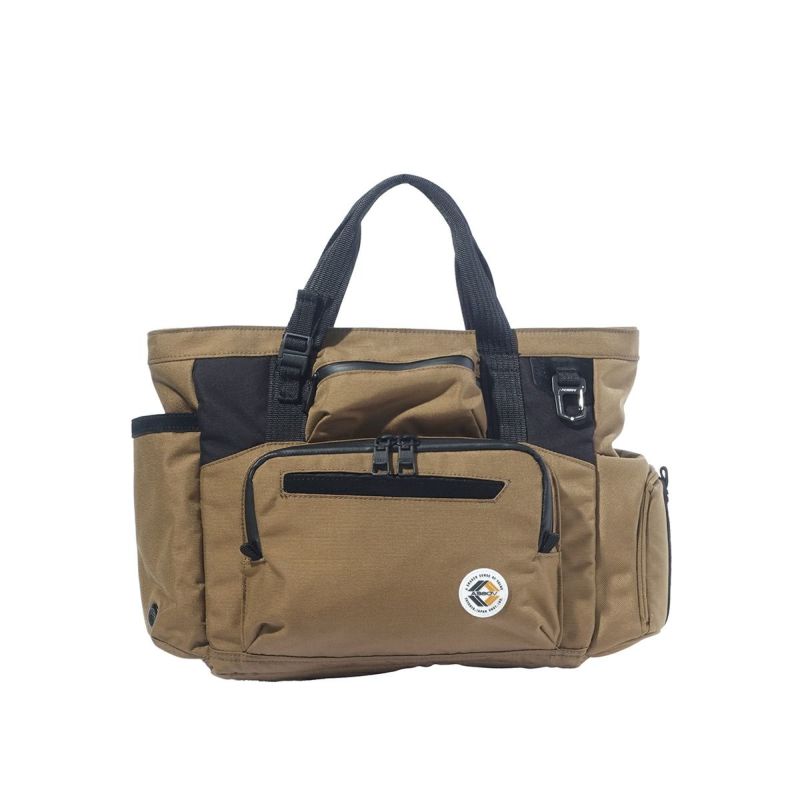 CORDURA FINE TEX TOTE BAG GOLFSERIES / CAMEL