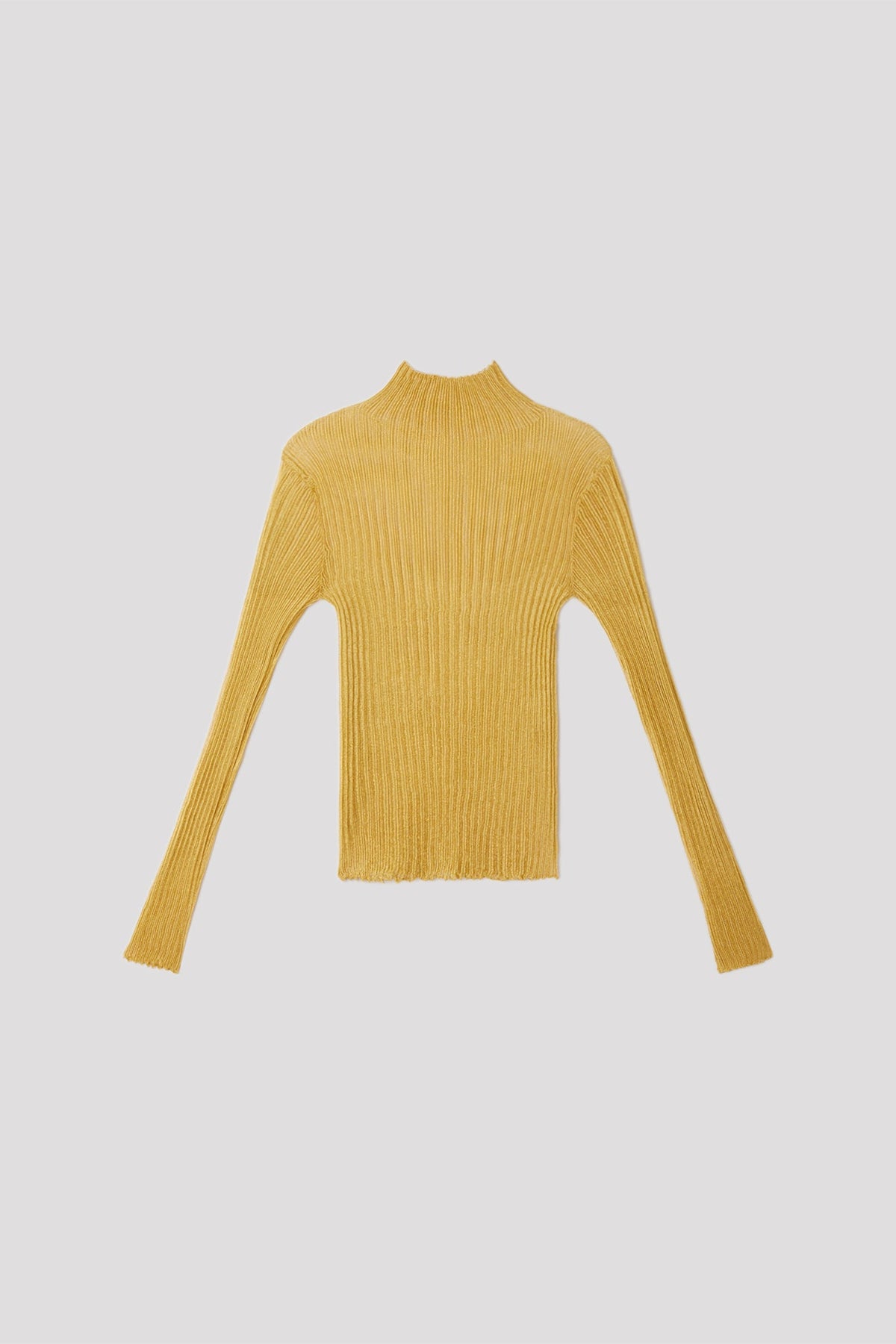 SOFT PORTRAIT METAL LONG SLEEVE TOP