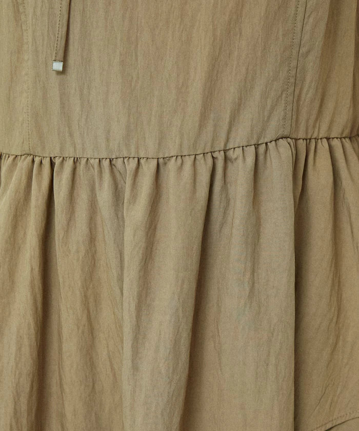 Nylon Washer Asymmetrical Blouse Limited Edition