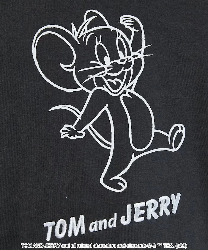 <Functional Material> TOM AND JERRY Graphic T-Shirt Limited Edition