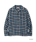 Rayon Ombre Check Open Shirt
