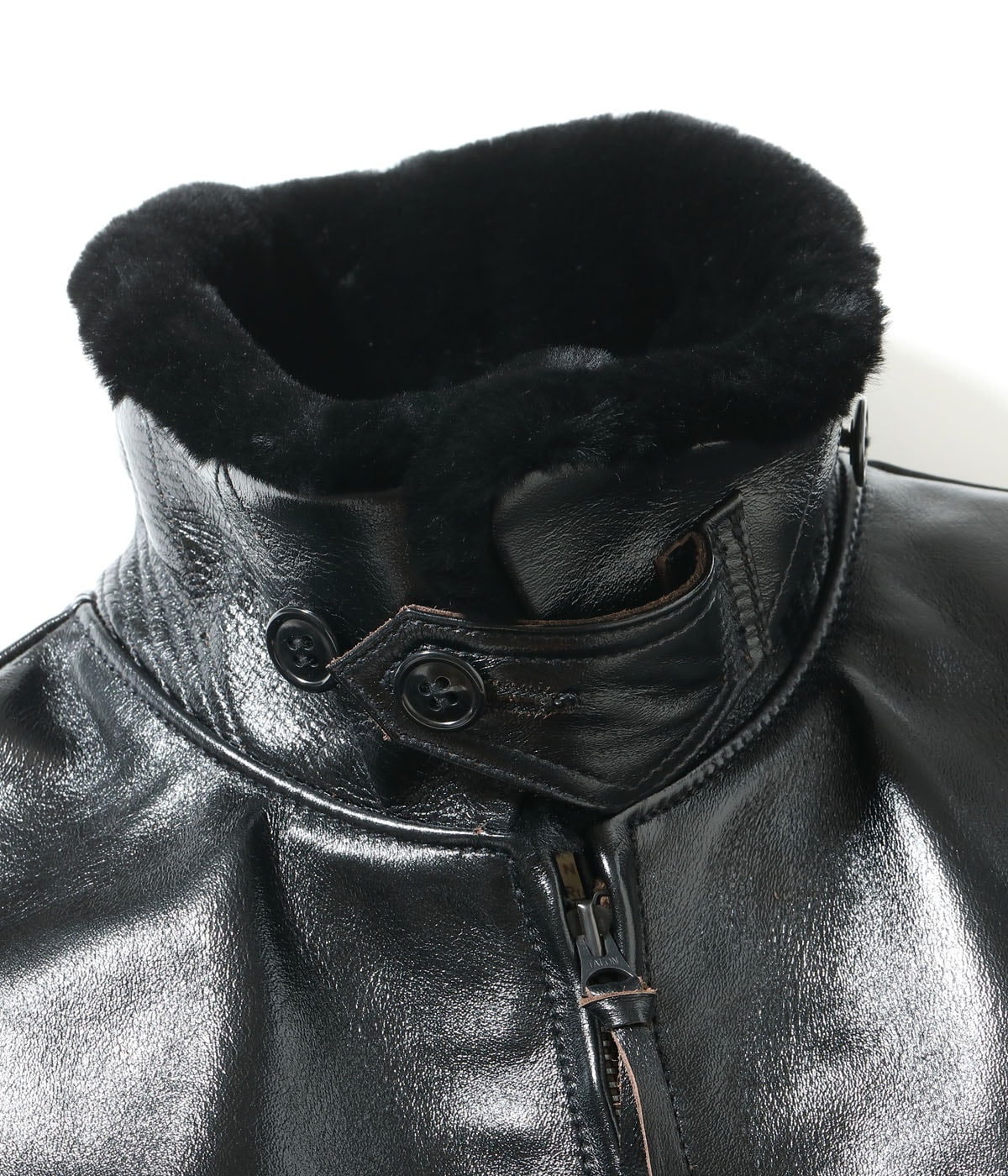 WILLIAM GIBSON COLLECTION Type BLACK AN-J-3A HORSEHIDE MODEL