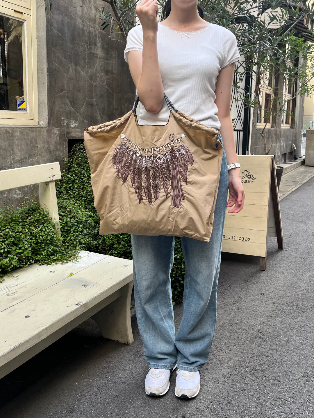 San Feather(l#108tan-333111)