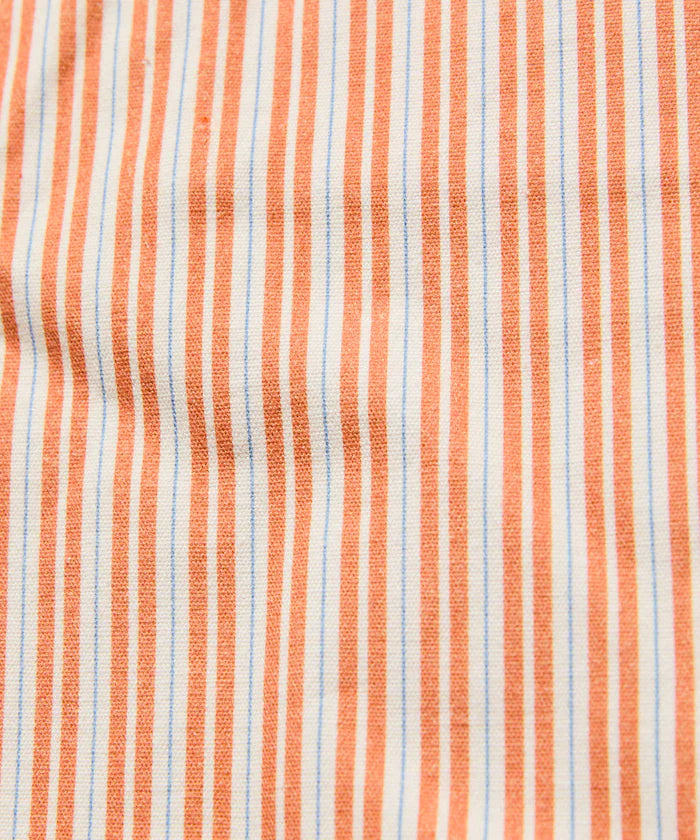 Stripe Print Canvas Tote Bag