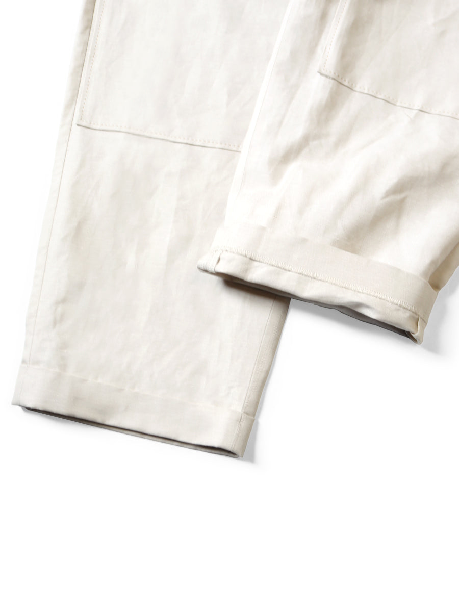 Cotton Linen Herringbone Lumber Suit Pants