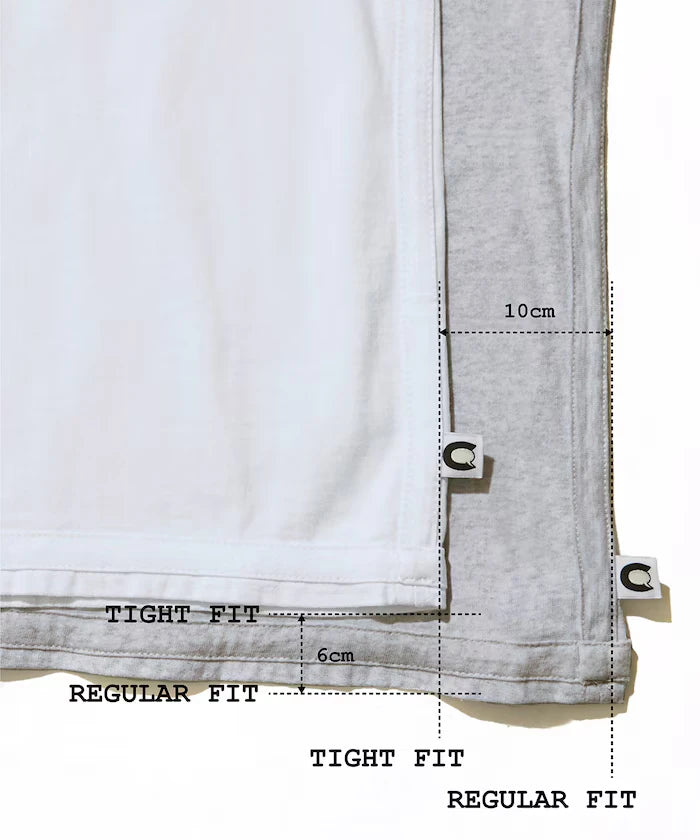 2-Pack Reversible Tee “TIGHT FIT”