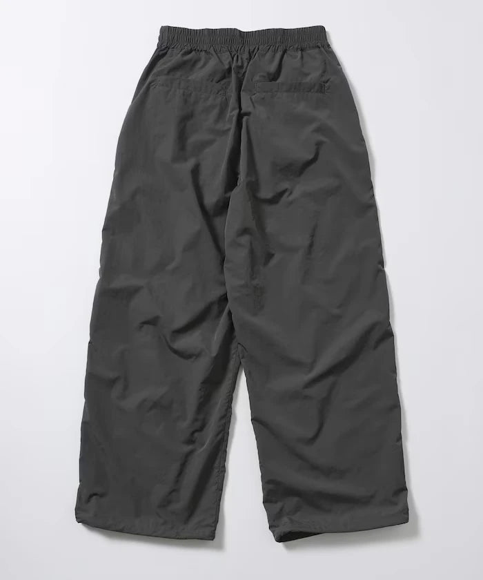 Nylon Lace Easy Wide Pants