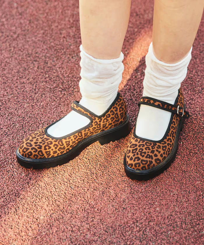 Sunny Rain Compatible Chunky Mary Jane Sneakers