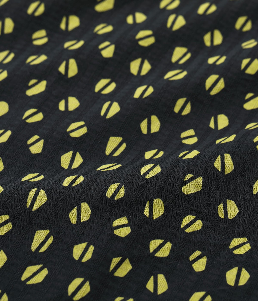 DOBBY COTTON OPEN SHIRT “BLUE MOUNTAIN”