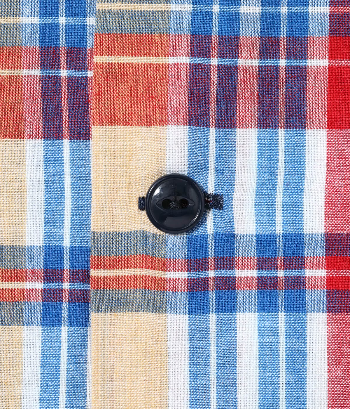 MADRAS CHECK OPEN SHIRT