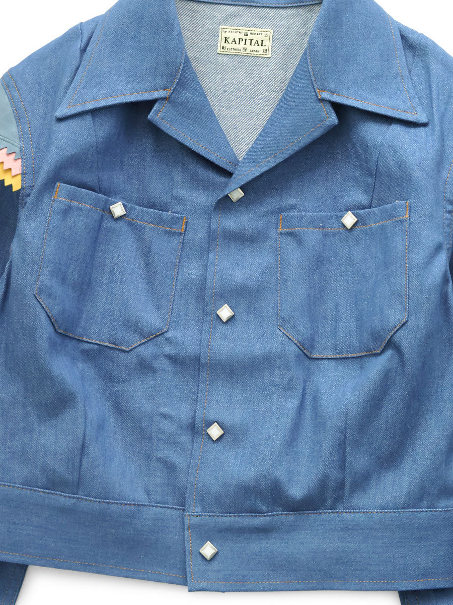 8oz Denim PAW-WAW Western Blouson