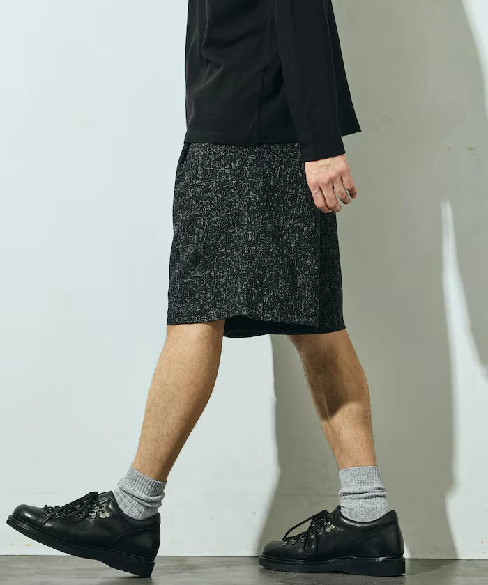 Summer Tweed Easy Wide Shorts / Compatible with Setup